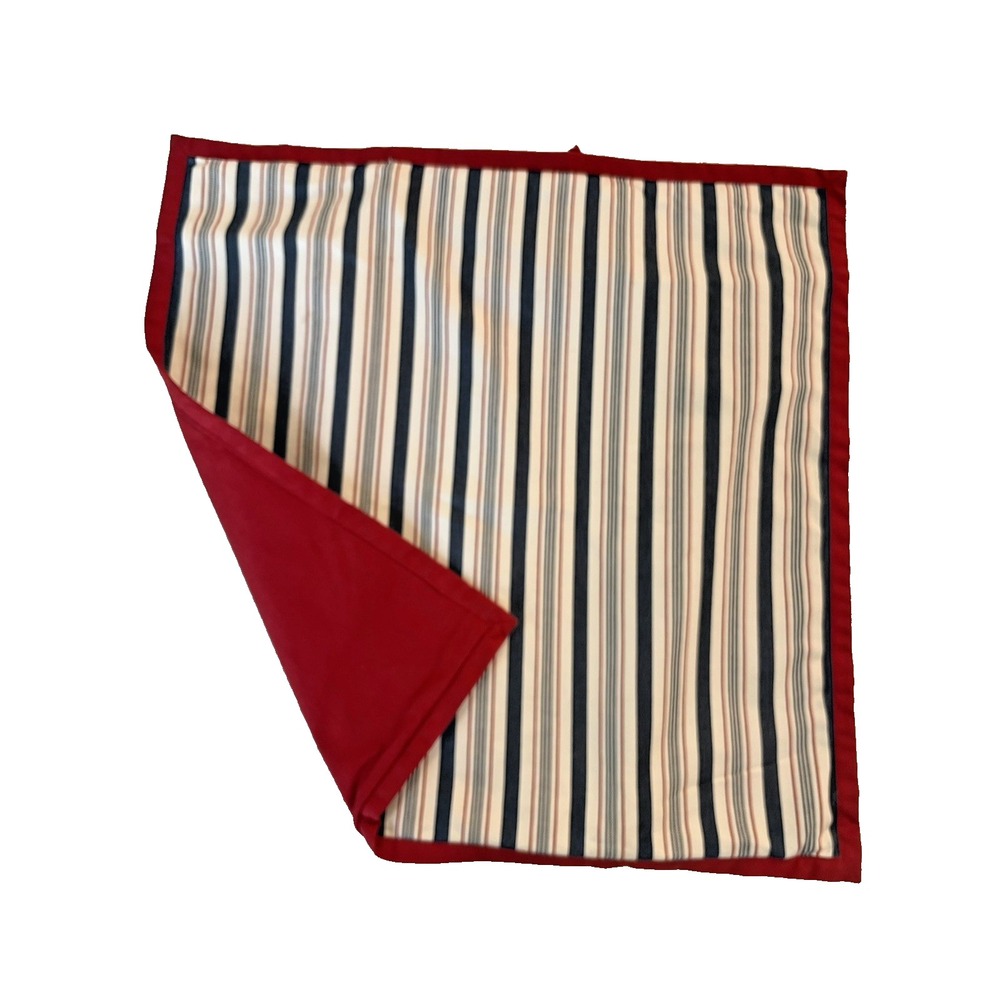 NEW Ralph Lauren  CoteD'azur 20x20 Corset Ticking Stripe Pillow‎ Cover  NWT